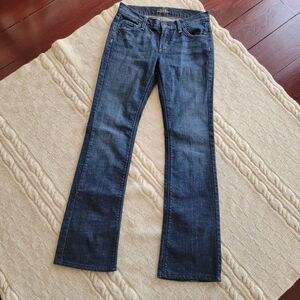 RARE James Jeans Dry Aged Denim Limited Edition Rhinestone Bootcut Jeans size 26
